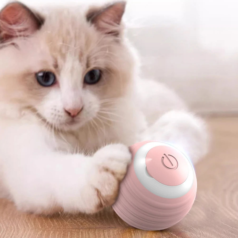 Balle Lumineuse Intelligente : Divertissement sécurisé pour votre chat ! 🐱🌟