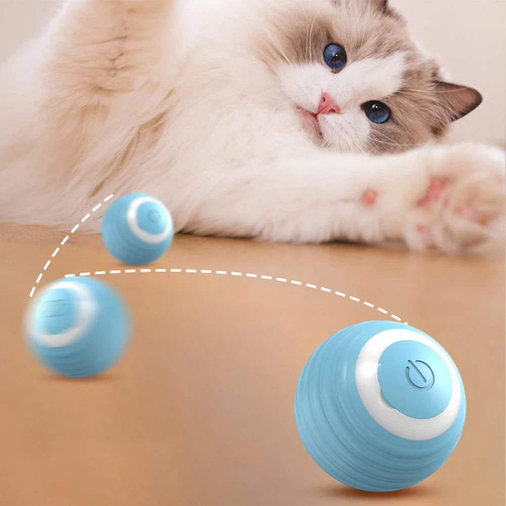 Balle Lumineuse Intelligente : Divertissement sécurisé pour votre chat ! 🐱🌟